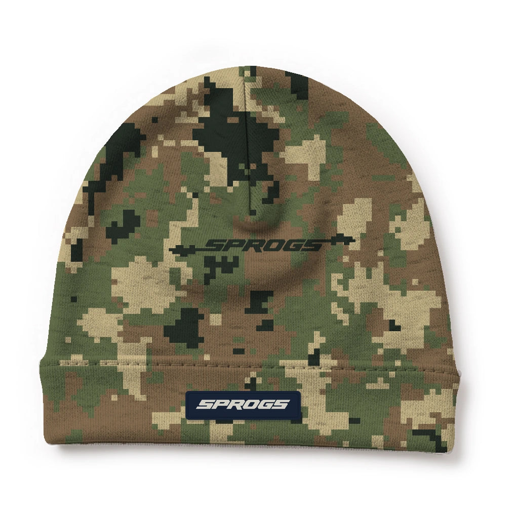Digital Woodland Beanie
