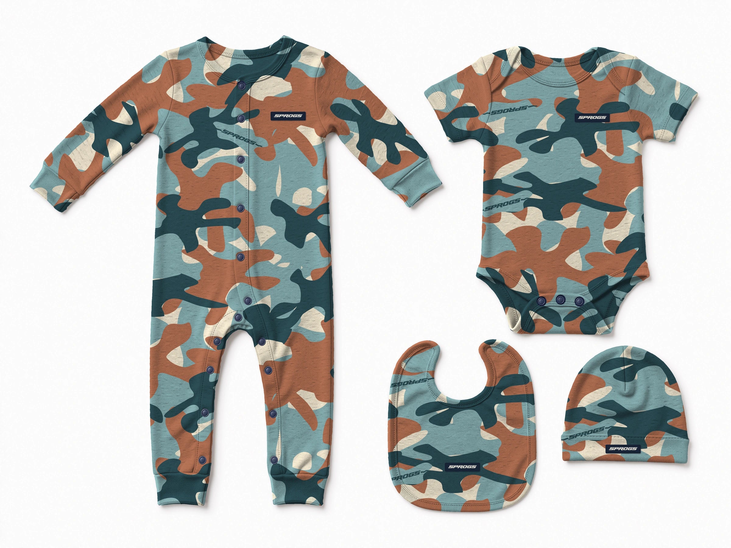 Copper Tide Digital garment set concept