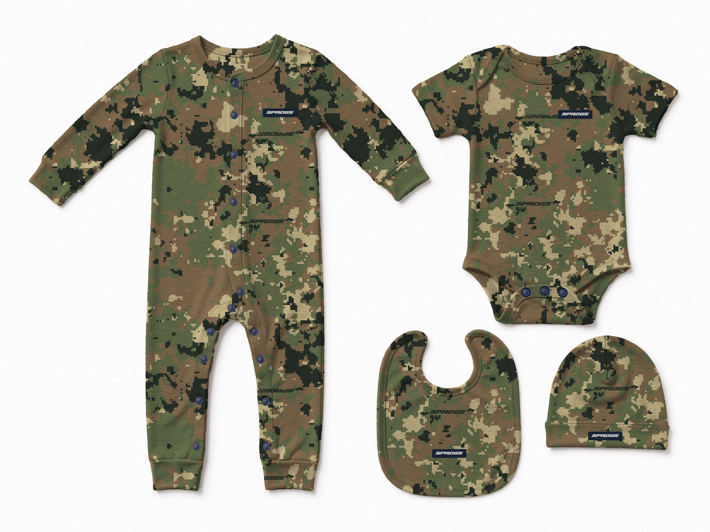 Digital Woodland Digital garment set concept