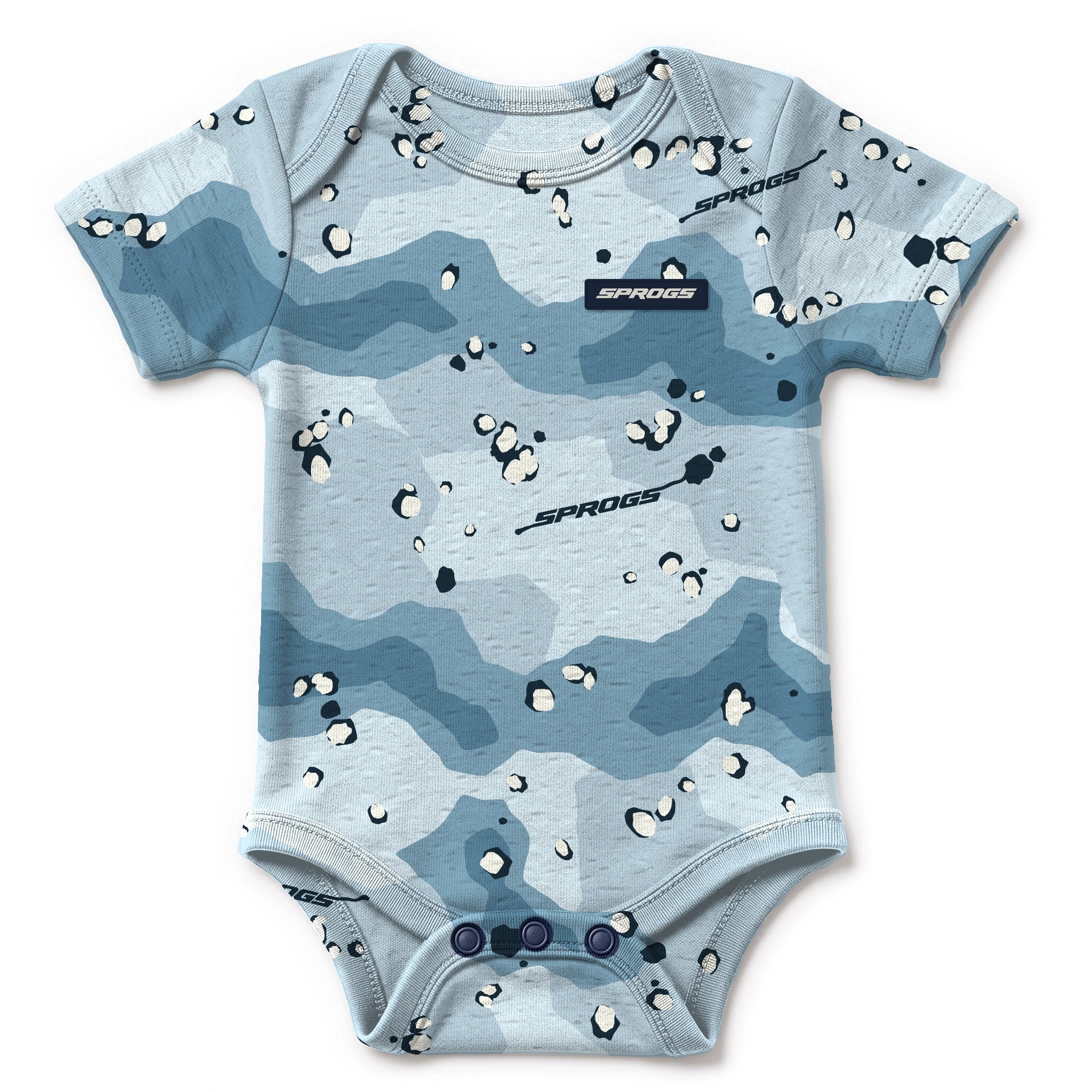 BABY BLUE CHIP Bodysuit