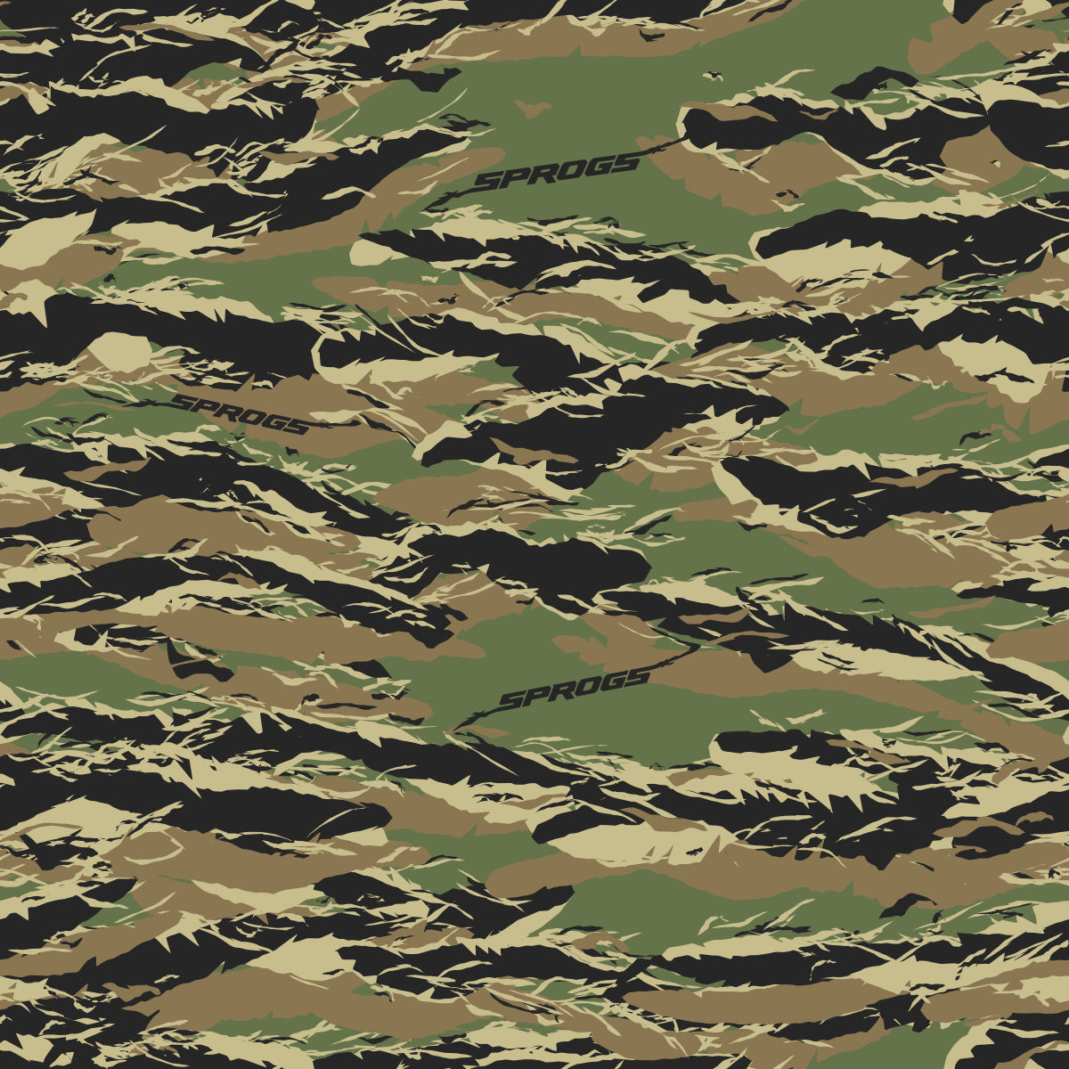 Jungle tiger stripe